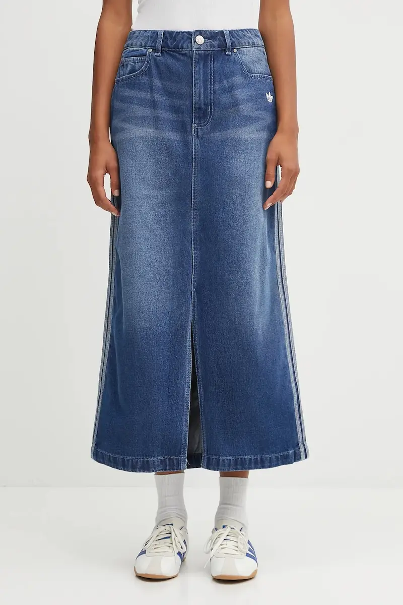 gonna Denim Long Skt colore blu JW2658 miniatura 2