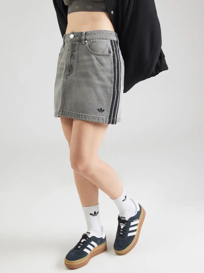 Gonna 'DENIM MINI SKT' grigio miniatura 2