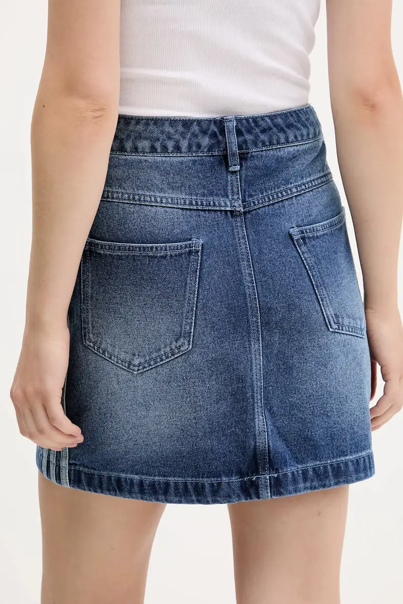 gonna di jeans Denim Mini Skt colore blu JW2649 miniatura 3