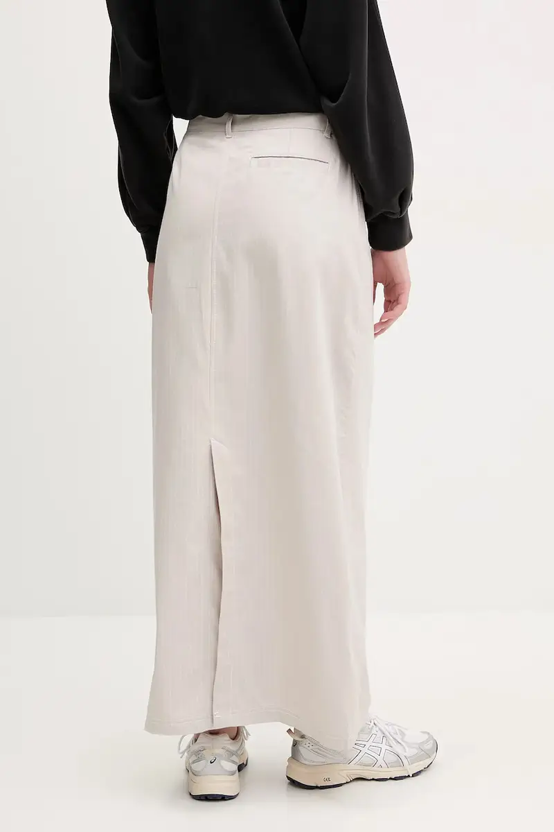gonna in cotone AOP MAXI SKIRT colore beige JC8854 miniatura 3