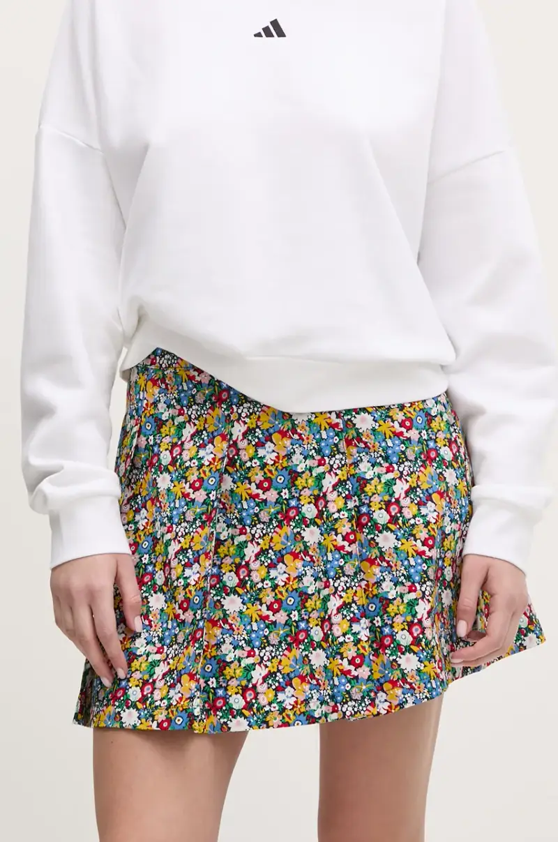 gonna in cotone Liberty colore blu JC7774