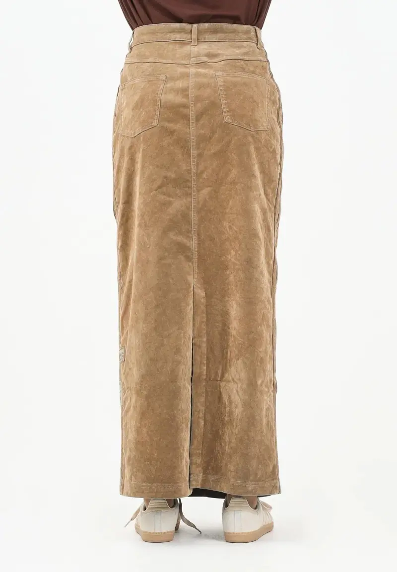 gonna midi adidas BEIGE miniatura 2