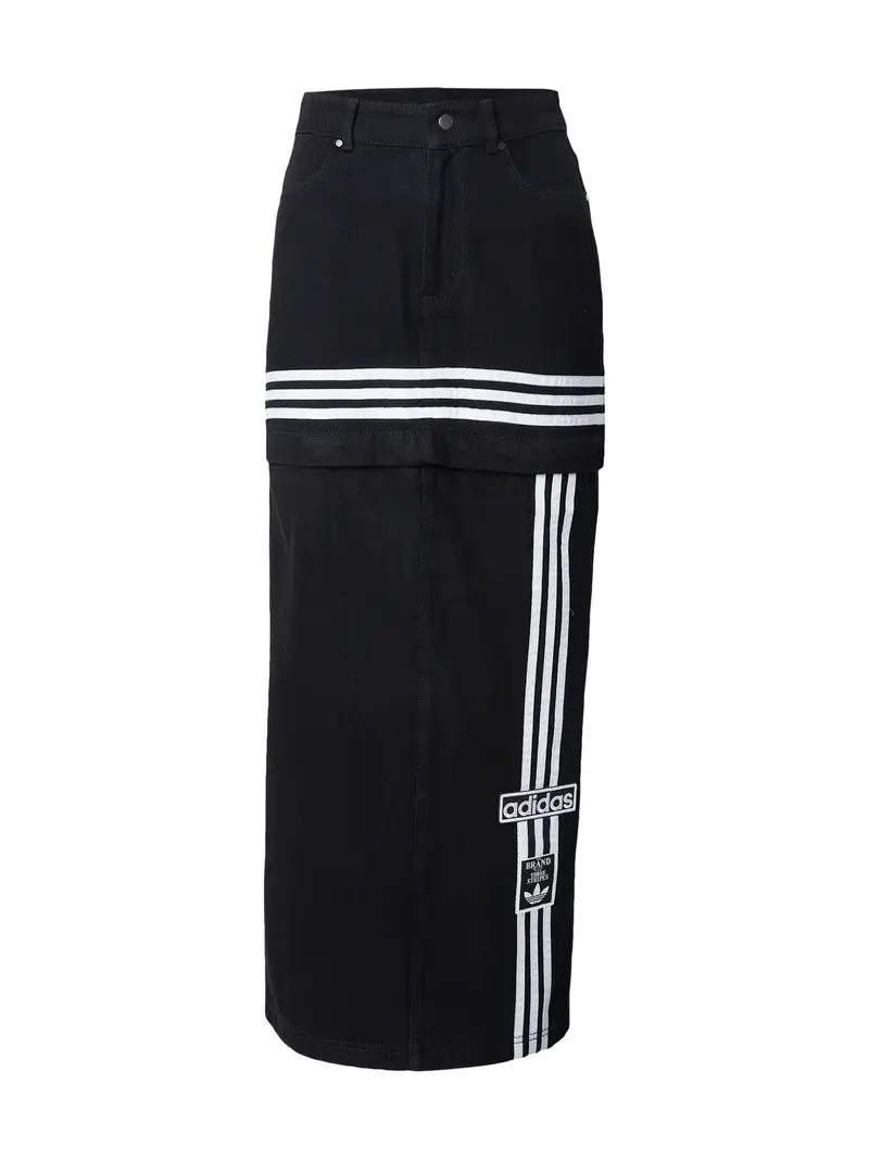 ADIDAS ORIGINALS Gonna  nero / bianco