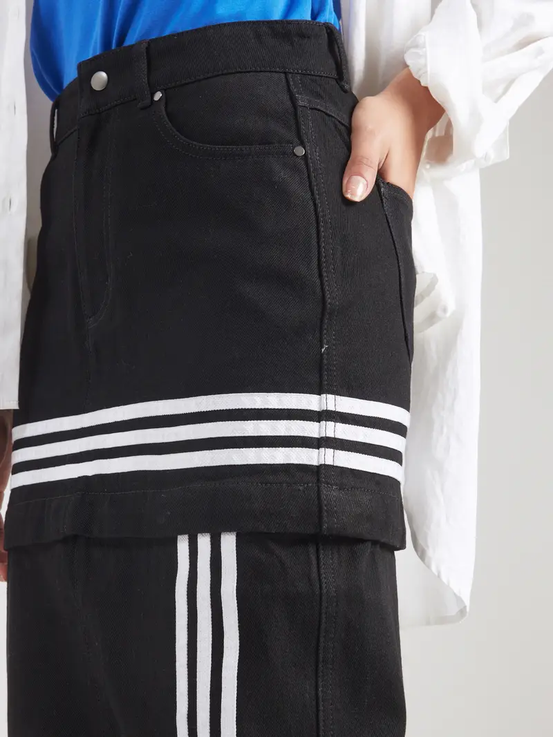 ADIDAS ORIGINALS Gonna nero / bianco miniatura 2