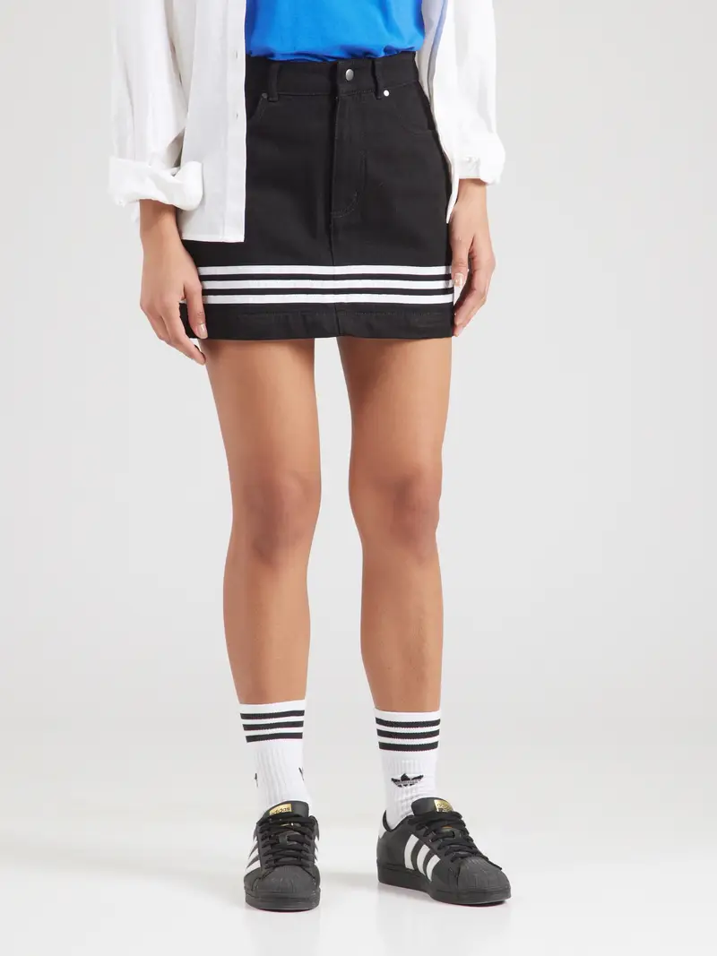 ADIDAS ORIGINALS Gonna nero / bianco miniatura 3