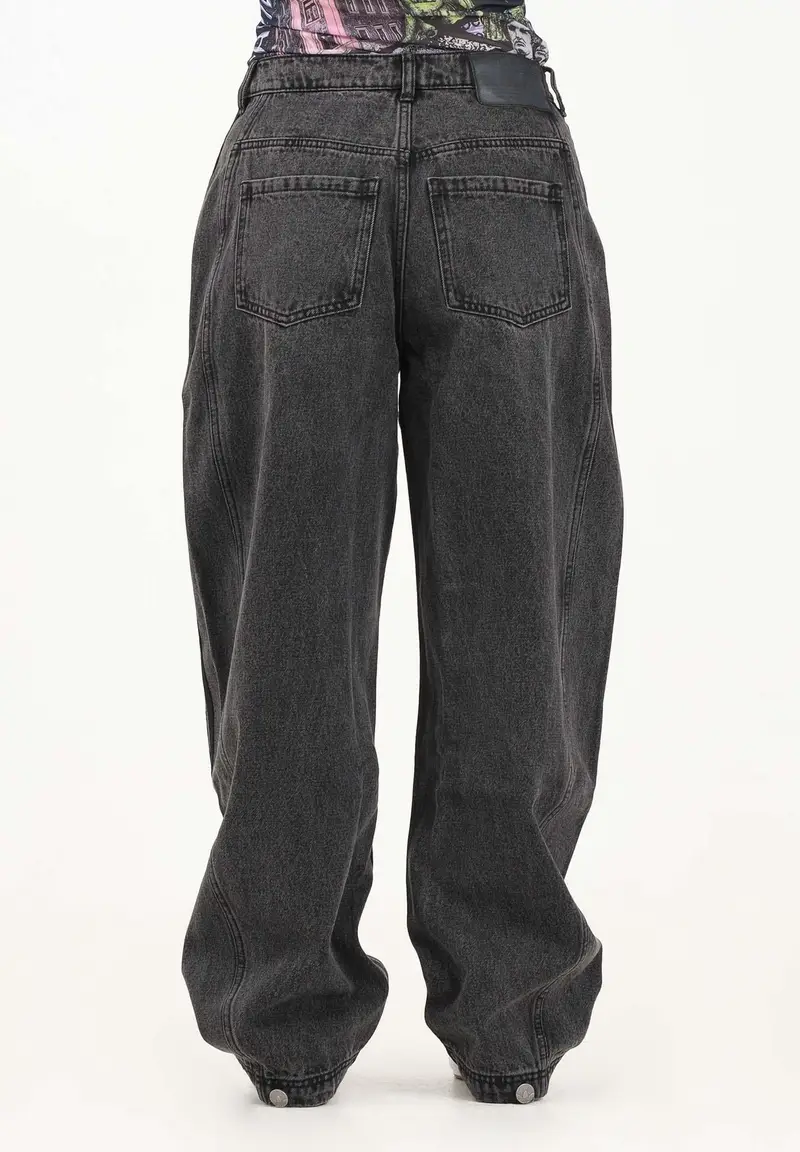 adidas Originals Jeans Donna Nero 3817525 miniatura 3