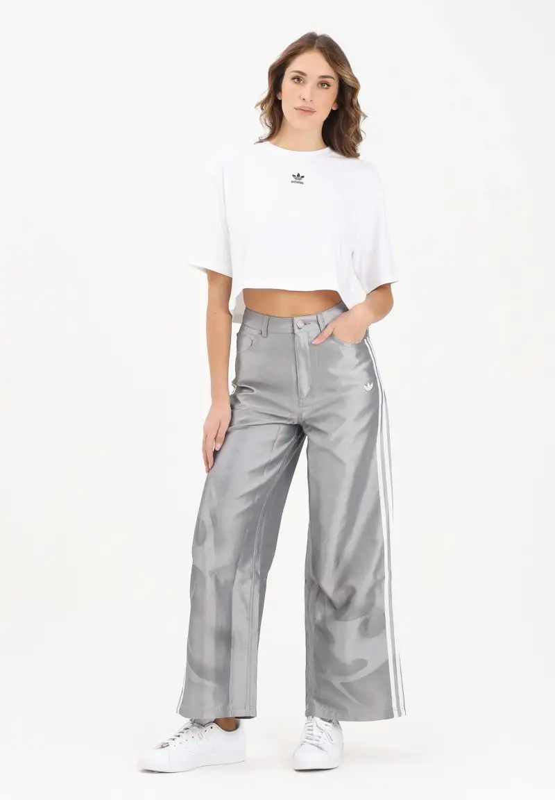 adidas Originals Jeans Donna Grigio 3176262 miniatura 2