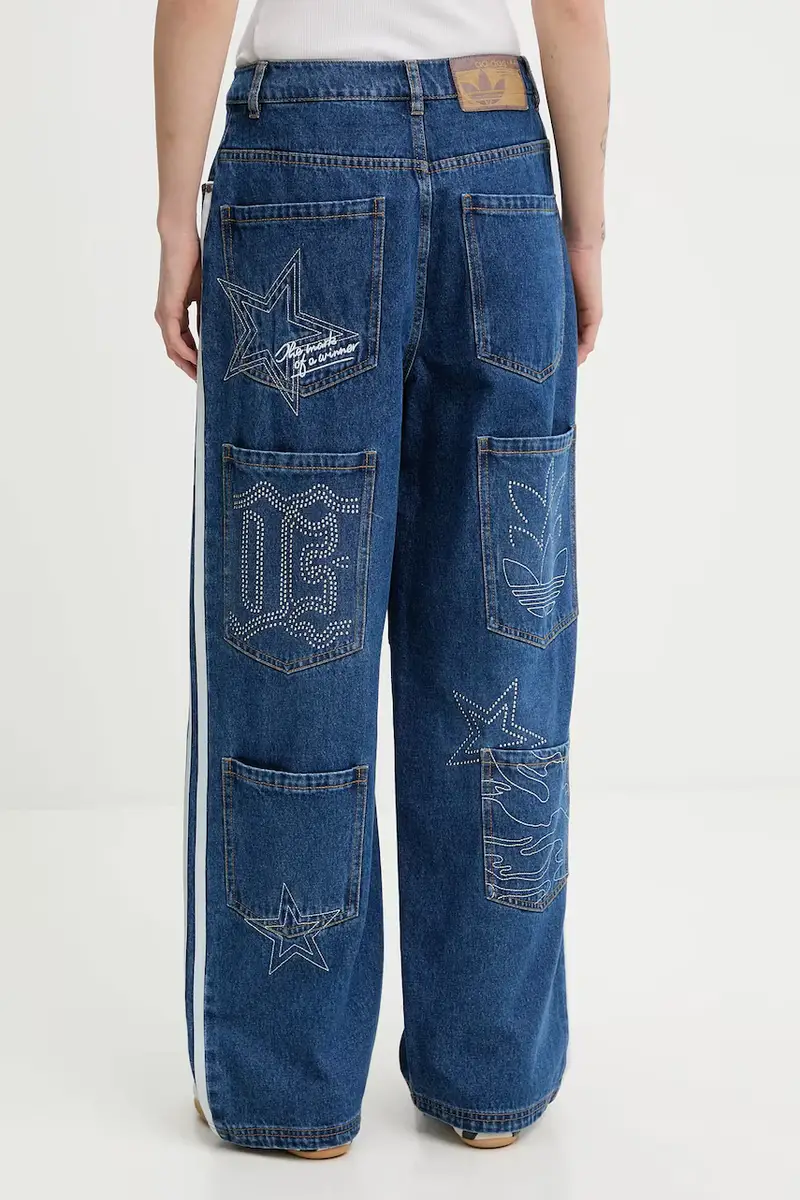 adidas Originals Jeans Blu 4148215 miniatura 3