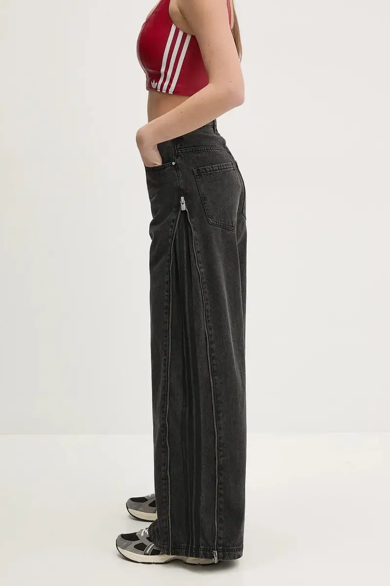 adidas Originals Jeans Donna Nero 3150842 miniatura 4