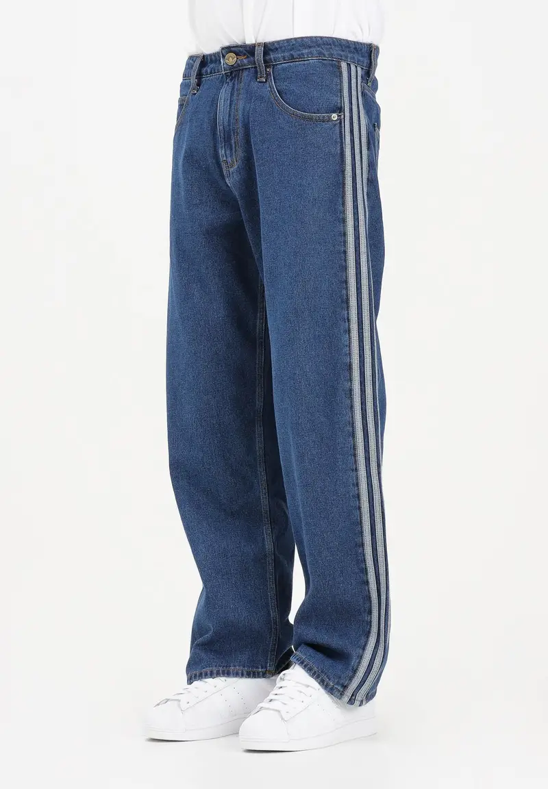 Jeans Firebird Adicolor in denim medio da uomo