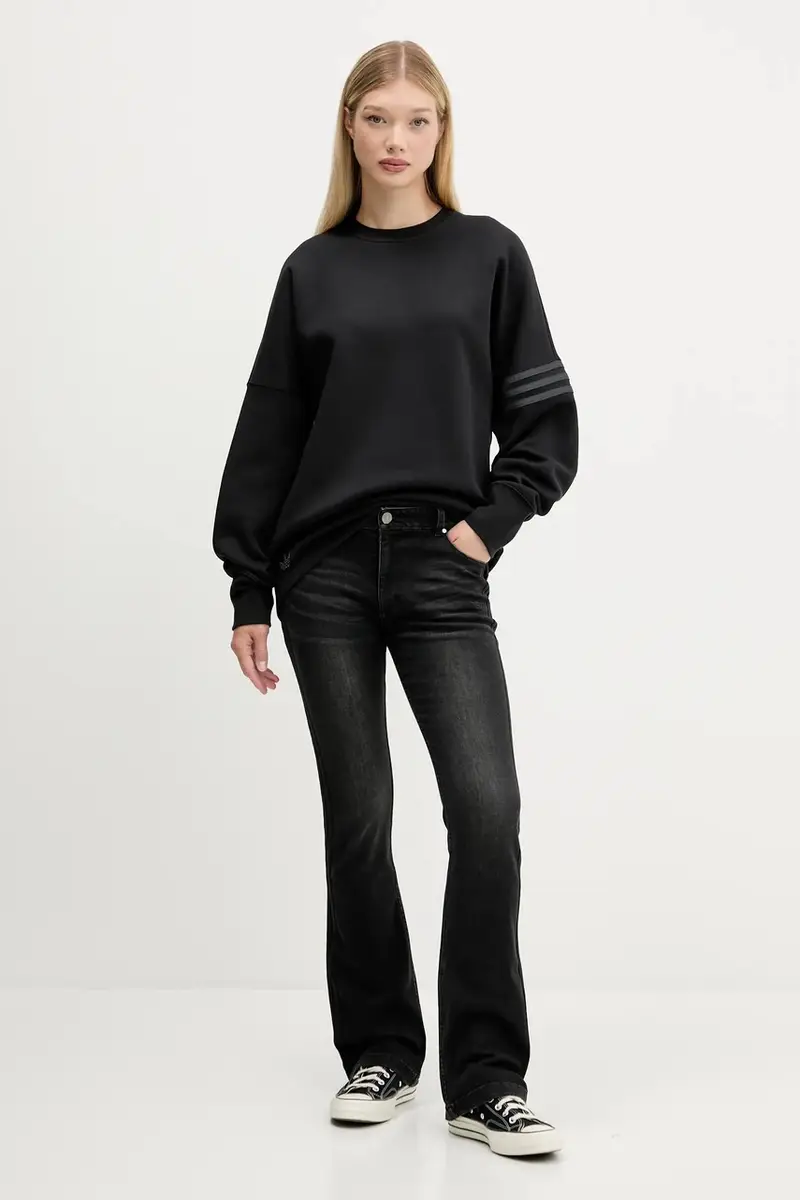 adidas Originals Jeans Donna Nero 3649907 miniatura 2