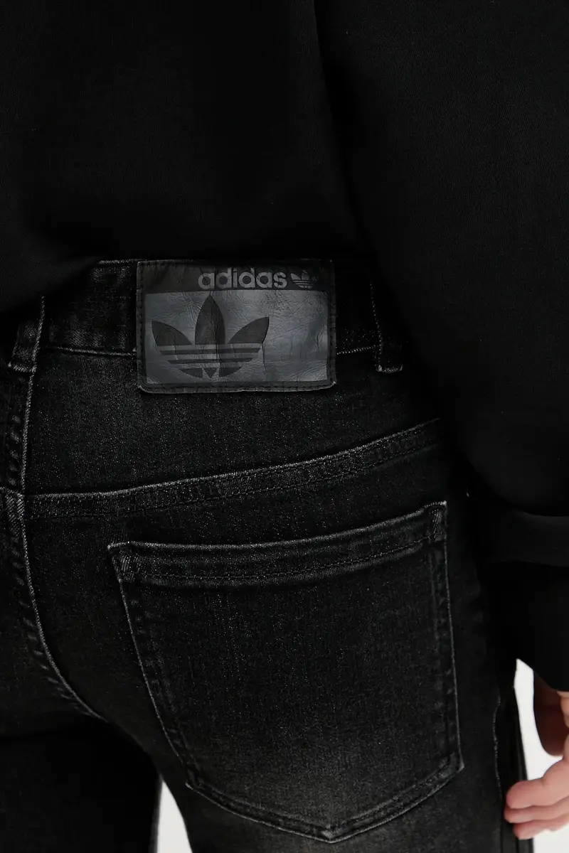 adidas Originals Jeans Donna Nero 3649907 miniatura 4