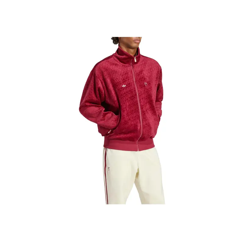 Originals Jude Bellingham Tuta Comoda Classica Moda Versatile Giacca Tinta Unita Giacca Uomo Rosso JV9271 XS miniatura 2