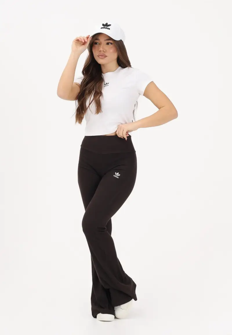 adidas Originals Leggings Donna Marrone 4323409 miniatura 2