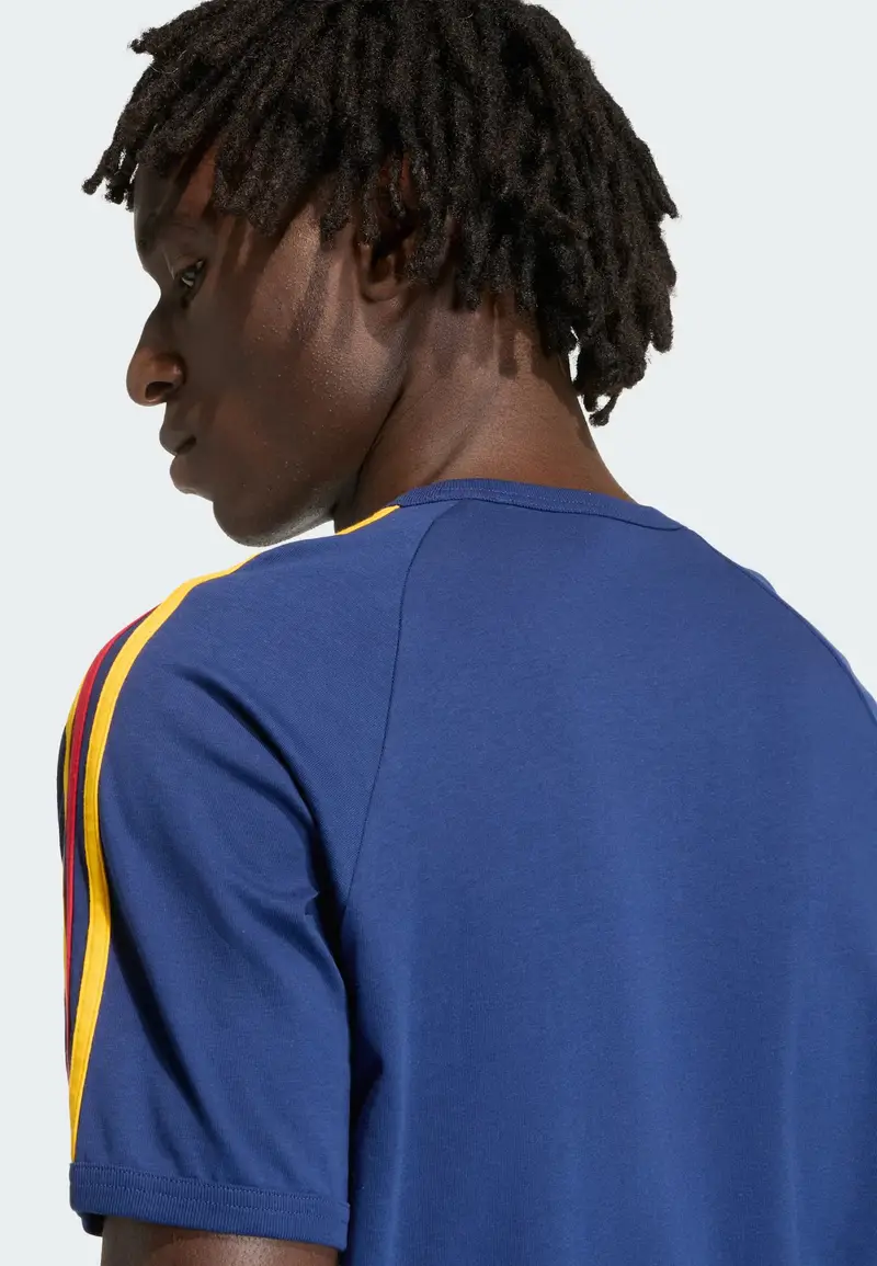 Maglia funzionale 3-STRIPES blu scuro / giallo / rosso miniatura 2