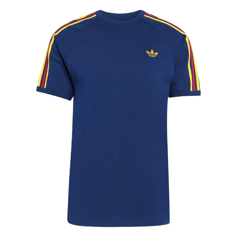 Maglia funzionale 3-STRIPES blu scuro / giallo / rosso