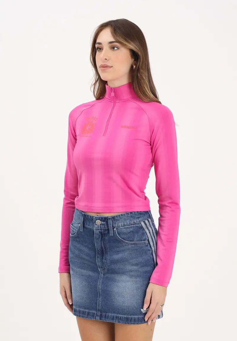 Maglia Graphic Football fucsia da donna