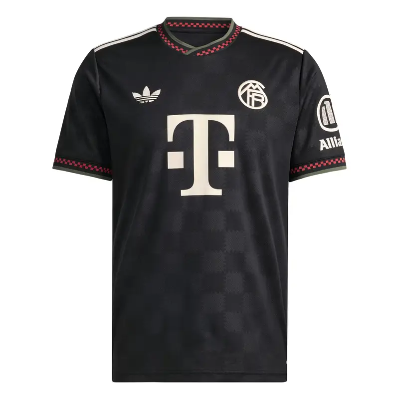 Maglia trikot 'FC Bayern 25/26 Third' nero / bianco