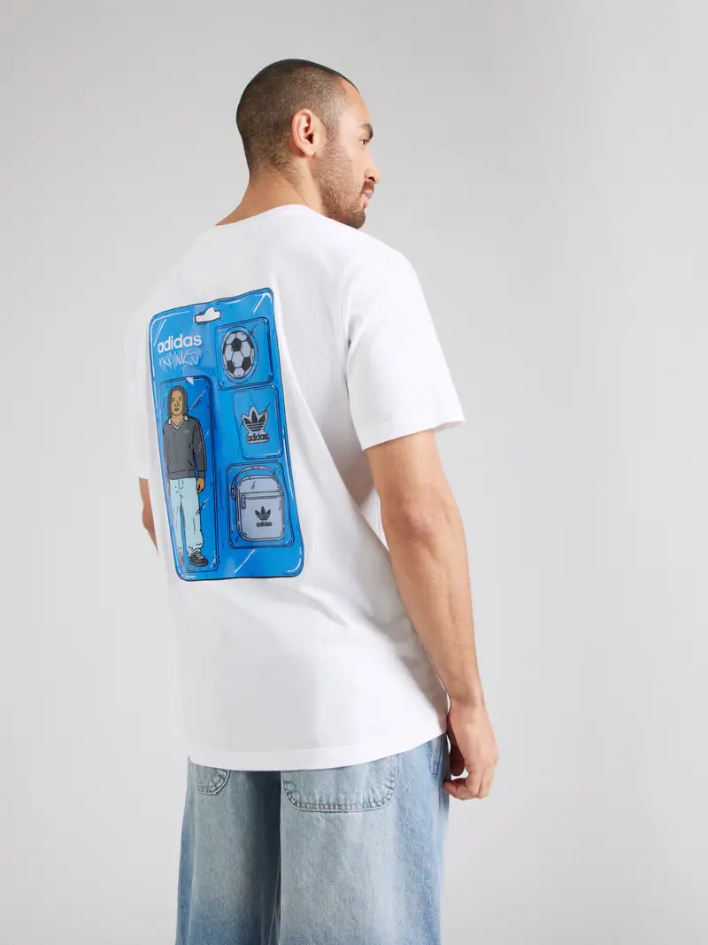 Maglietta 'ADI STARTER' azzurro / grigio scuro / nero / bianco miniatura 2