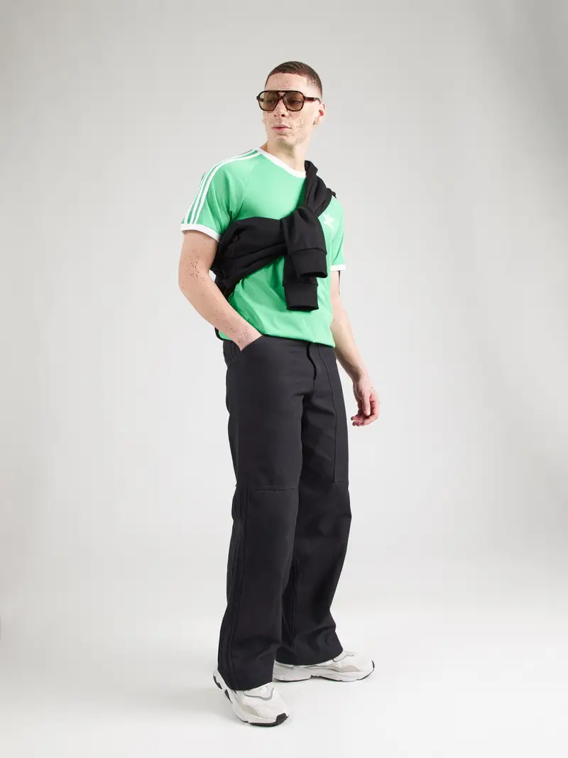 ADIDAS ORIGINALS Maglietta 'Adicolor Classics' verde erba / bianco miniatura 3