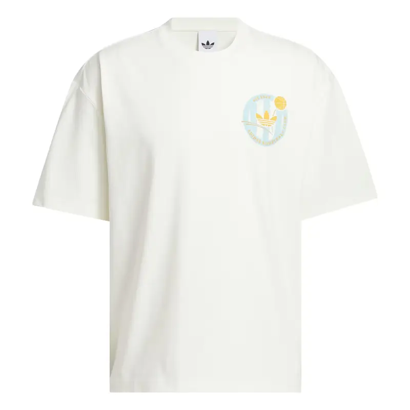 Maglietta Basketball blu chiaro / giallo scuro / bianco