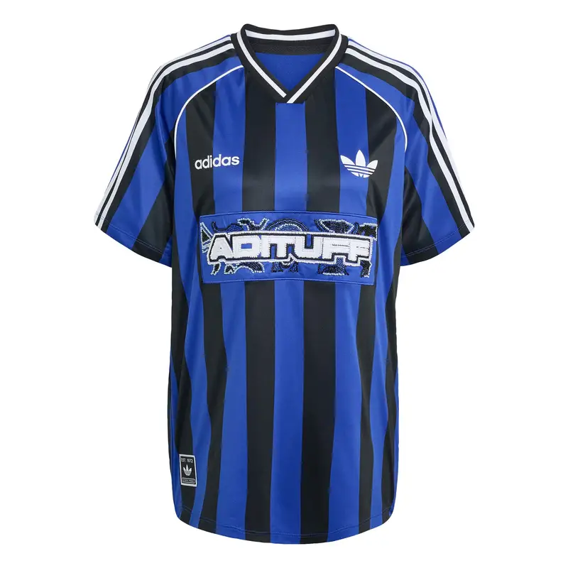 Maglietta 'Beads' blu reale / nero / bianco