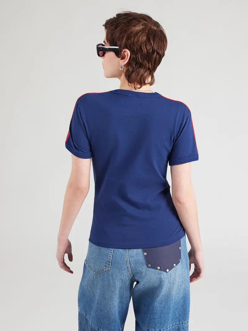 Maglietta blu / giallo / rosso miniatura 3