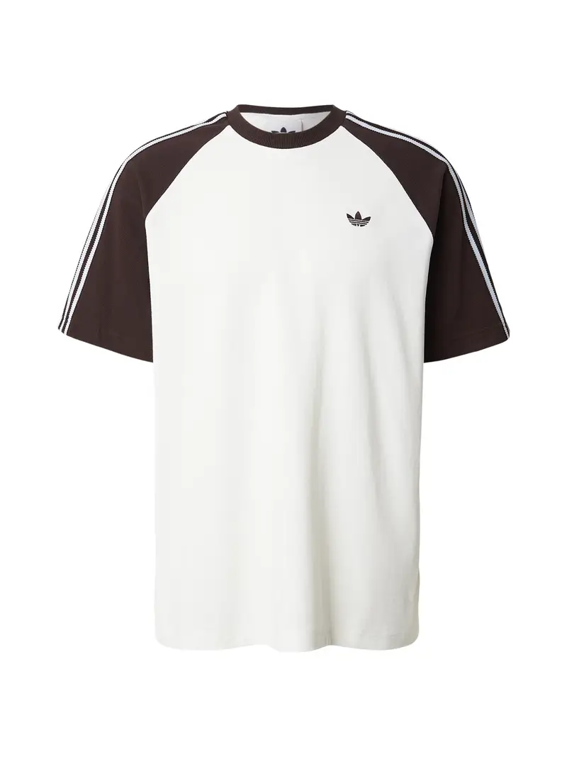 Maglietta BRITCORE cioccolato / bianco