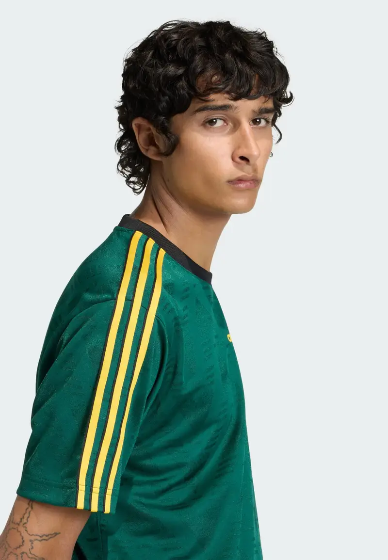 Maglietta Bruised Banana giallo / smeraldo / nero miniatura 2