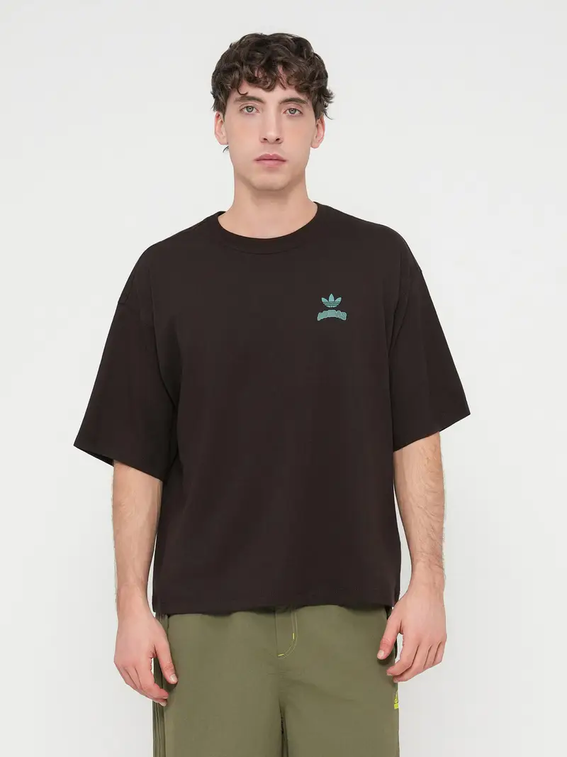 Maglietta BURGER blu chiaro / giallo pastello / nero miniatura 2