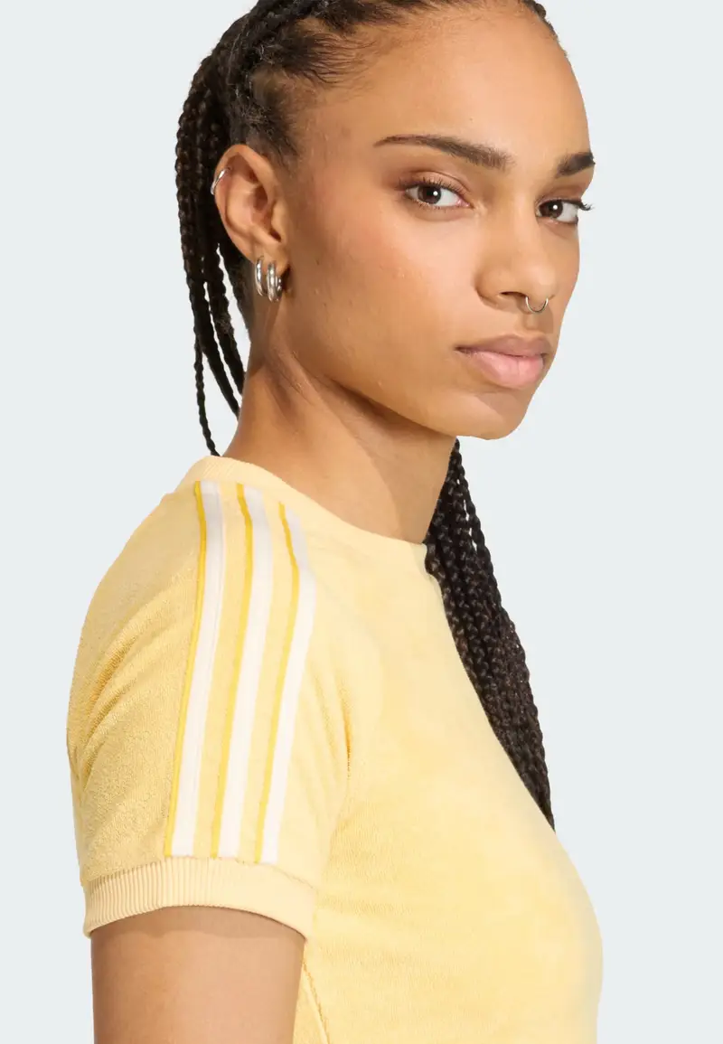 Maglietta Cali arancione chiaro / bianco miniatura 2