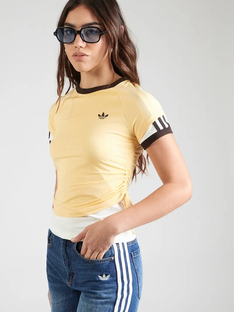 Maglietta CALI giallo / nero / bianco miniatura 2