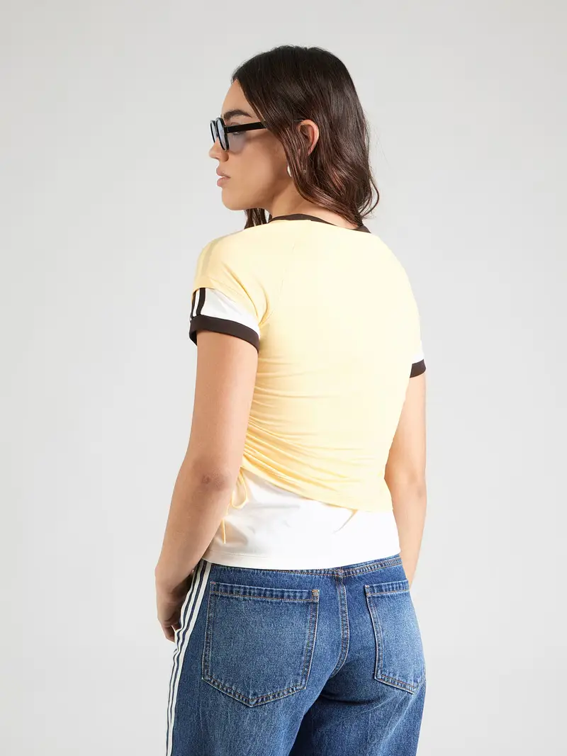 Maglietta CALI giallo / nero / bianco miniatura 3