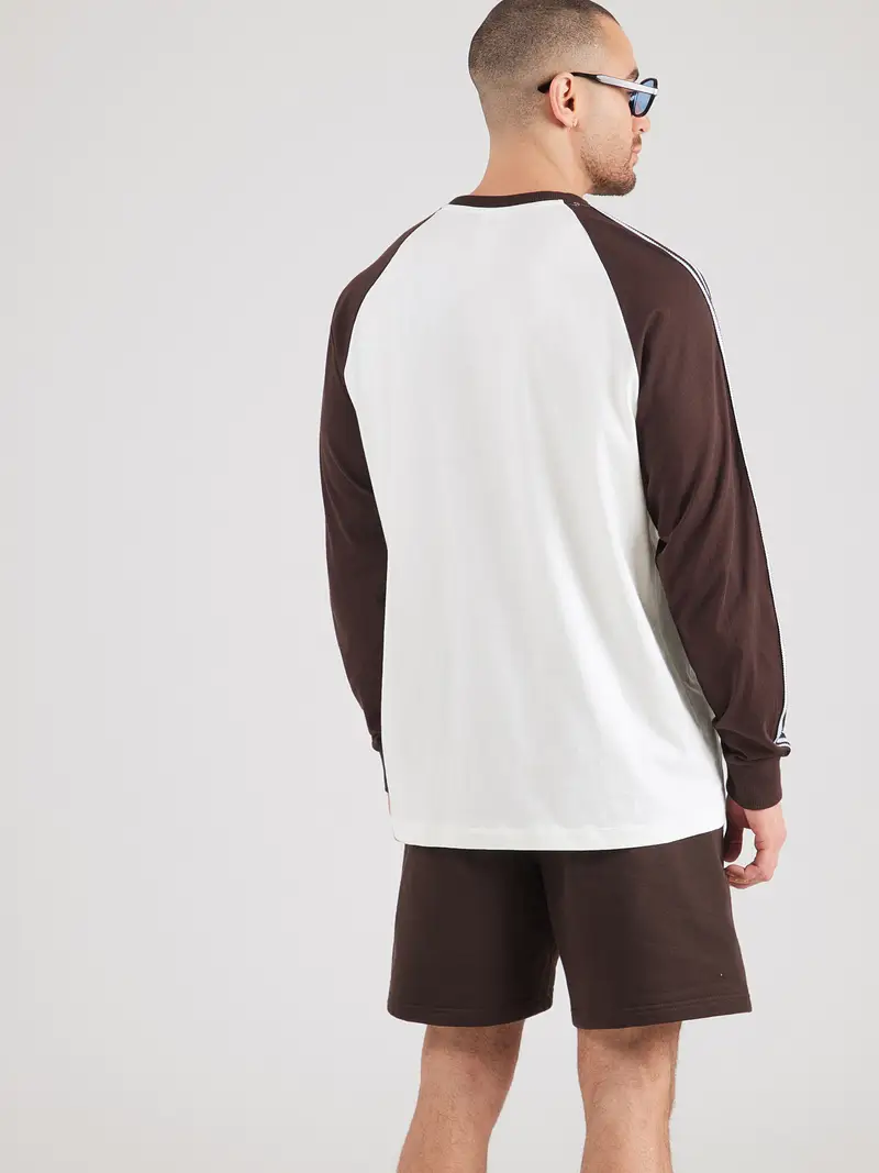 Maglietta CALI marrone scuro / bianco miniatura 3