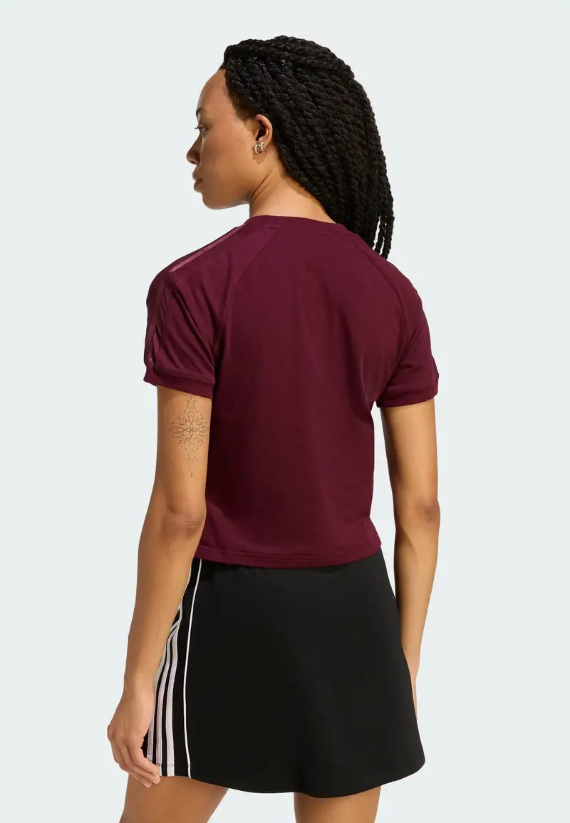 Maglietta Cali rosso vino miniatura 3