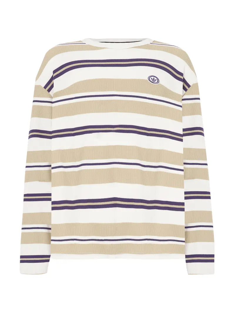 Maglietta cappuccino / lilla / bianco