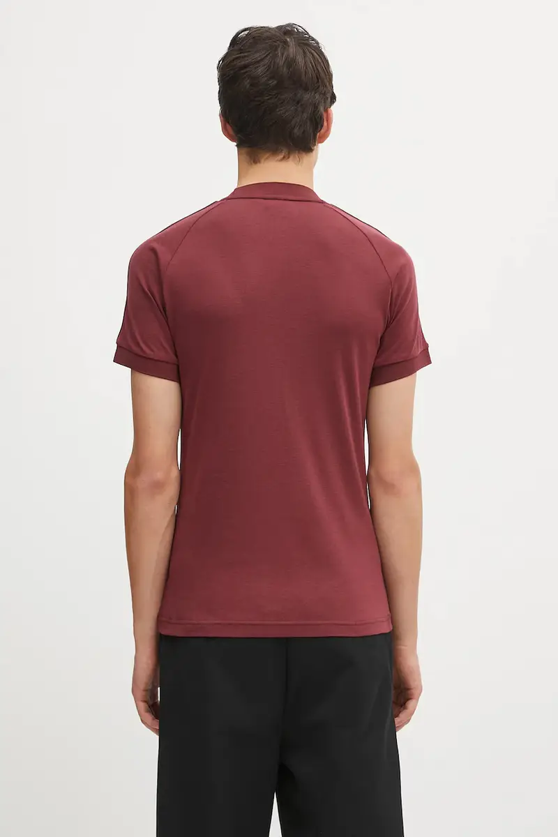 maglietta con lana Cali Tee colore granata JY3946 miniatura 3