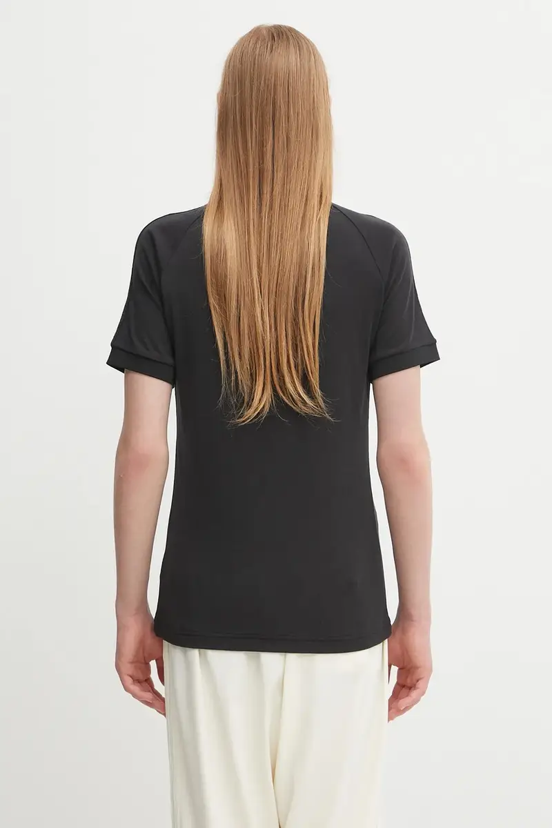 maglietta con lana Cali Tee colore nero JY3944 miniatura 3