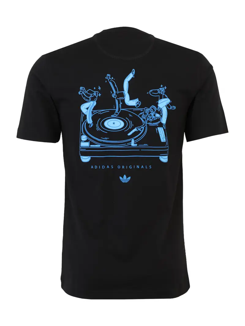 Maglietta DANCING blu reale / blu chiaro / nero miniatura 2