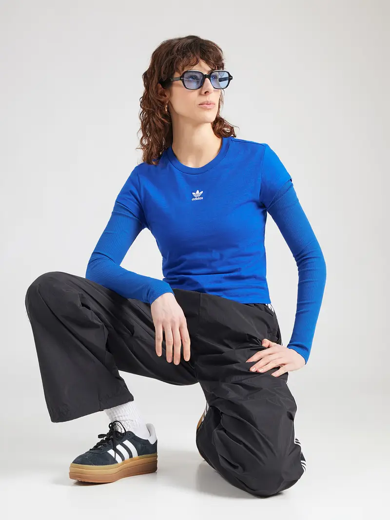 Maglietta ESSENTIAL blu / bianco miniatura 2