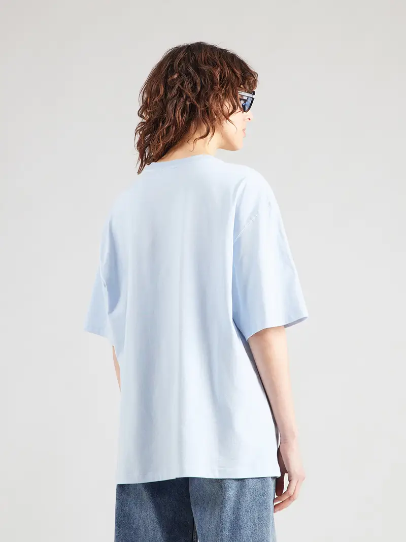 Maglietta Essentials blu chiaro / bianco miniatura 2