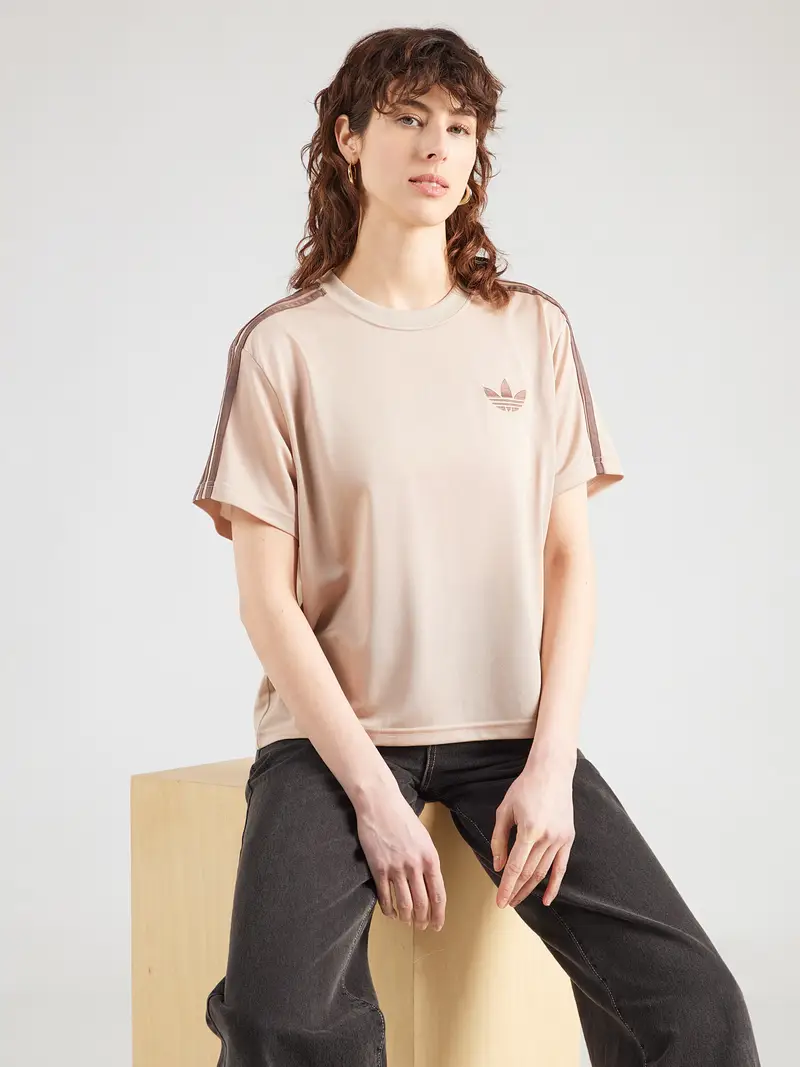 Maglietta FB beige / marrone miniatura 2