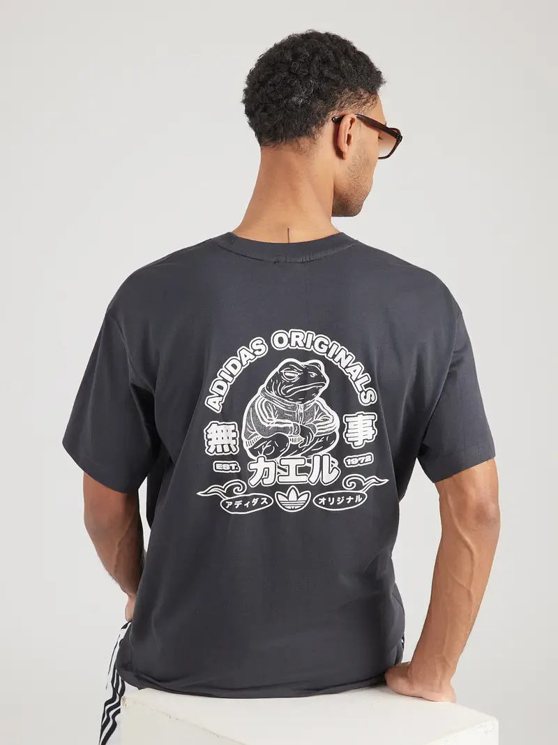 Maglietta FROG grafite / bianco miniatura 3