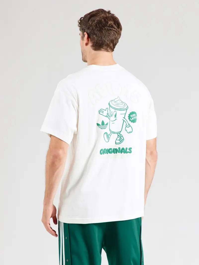 Maglietta Iced Latte abete / verde pastello / bianco miniatura 2