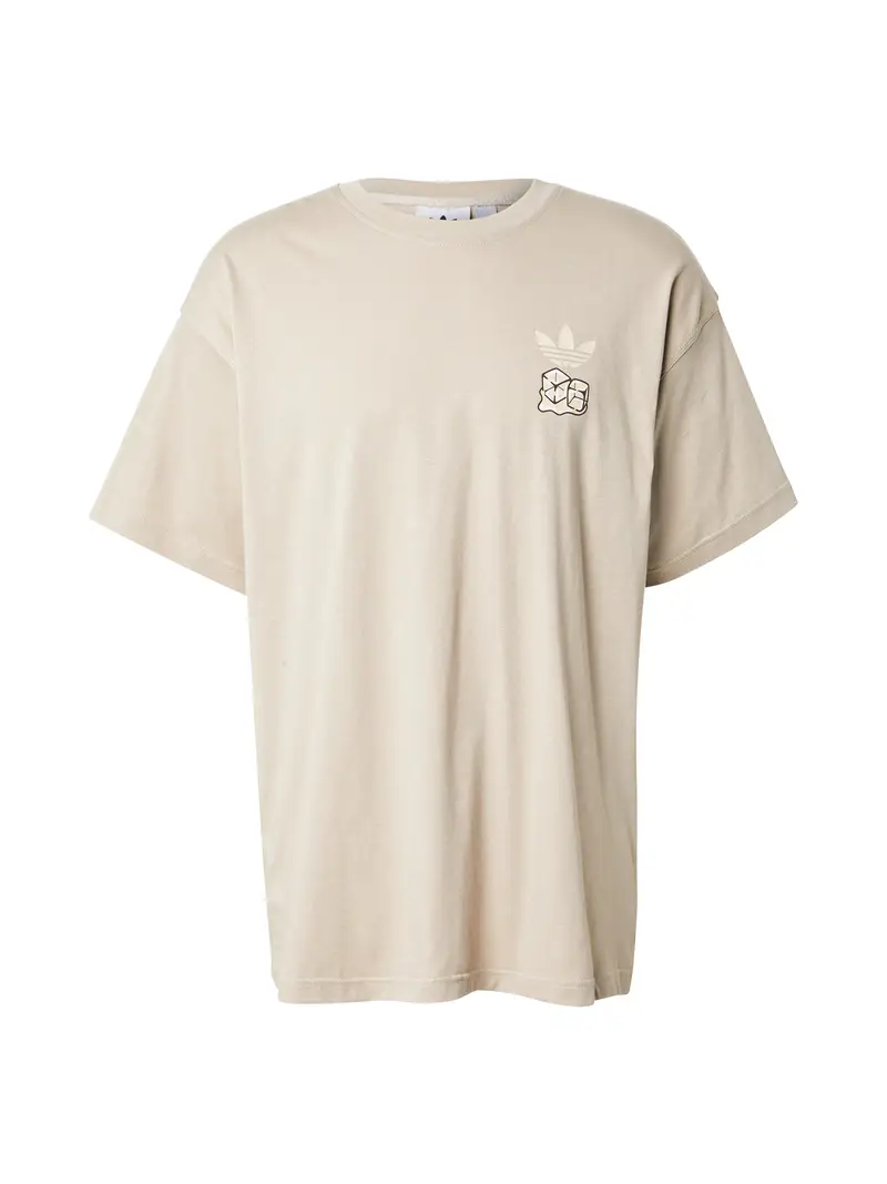 Maglietta Iced Latte stucco / marrone scuro / bianco