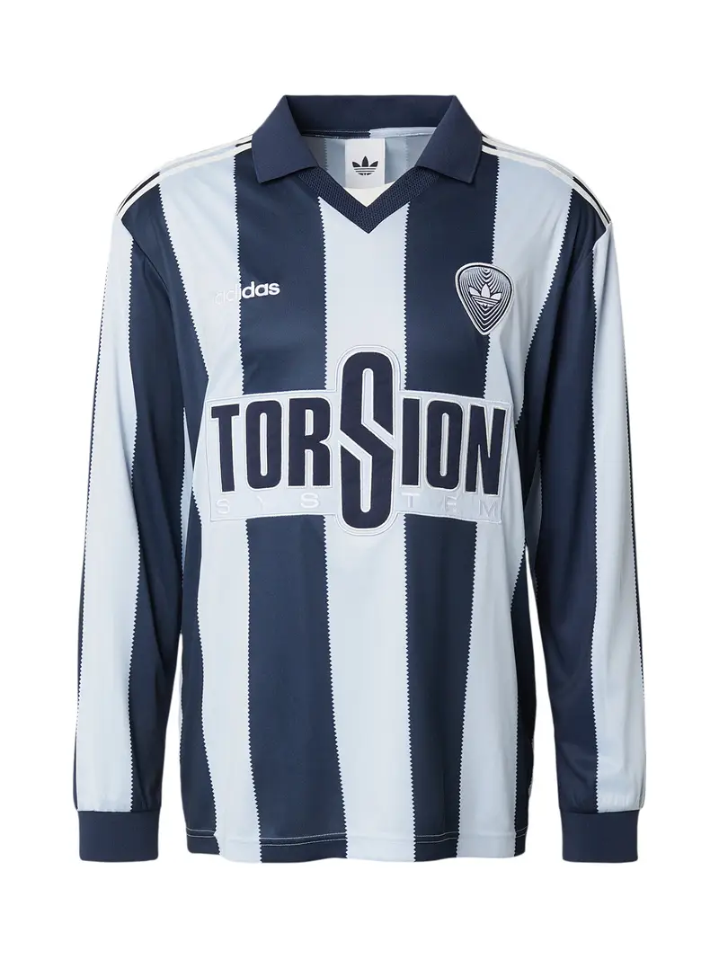 Maglietta indaco / blu pastello / bianco