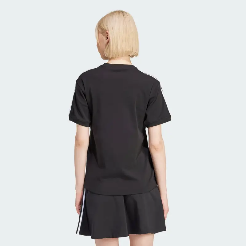 ADIDAS ORIGINALS Maglietta nero / bianco miniatura 2