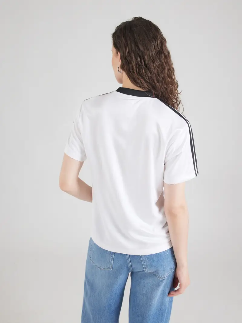 ADIDAS ORIGINALS Maglietta nero / bianco miniatura 2