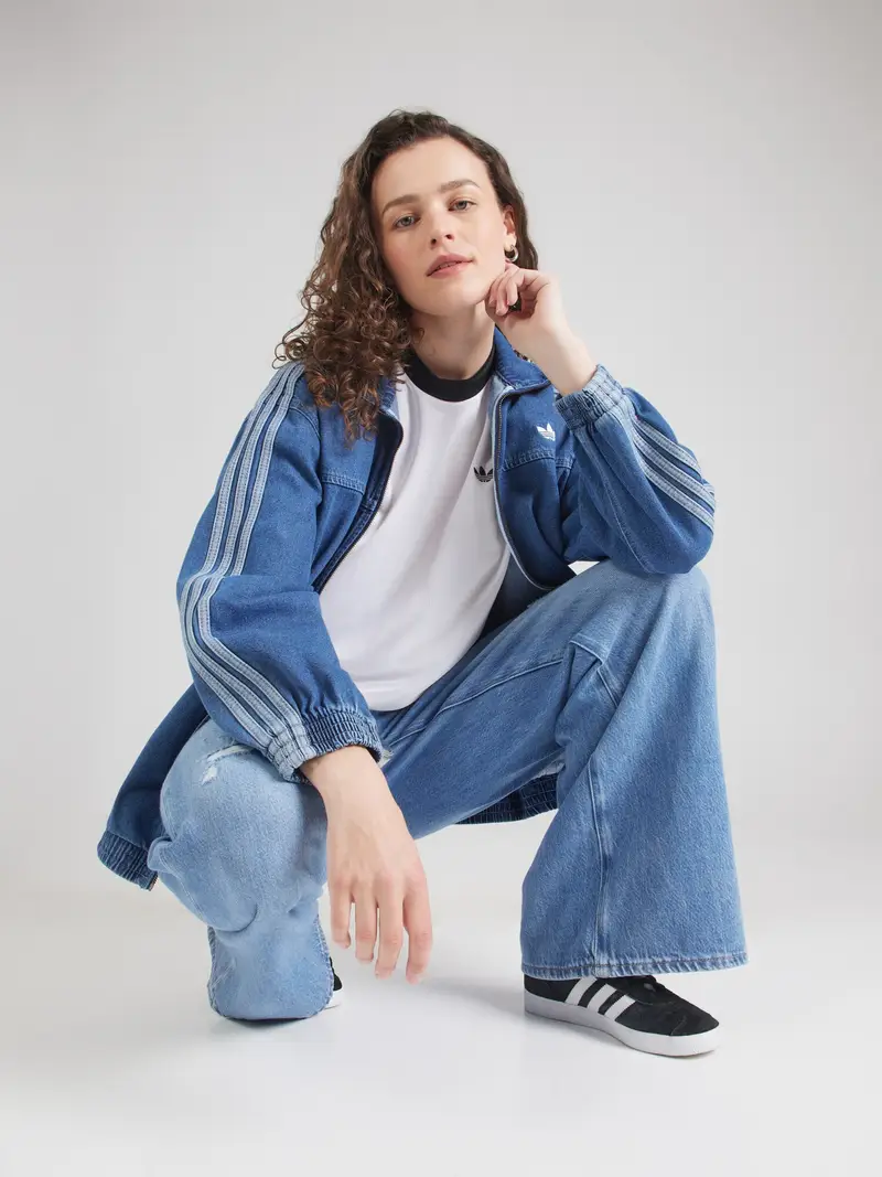 ADIDAS ORIGINALS Maglietta nero / bianco miniatura 3