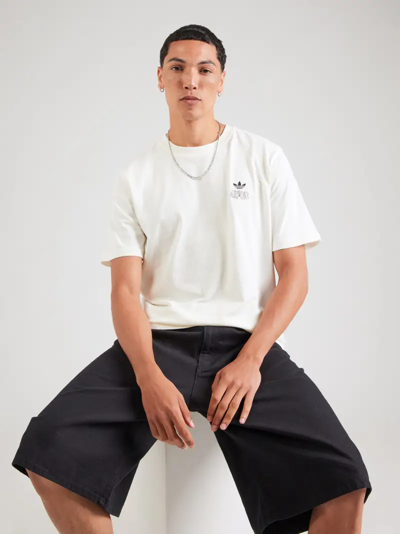 Maglietta nero / bianco miniatura 2